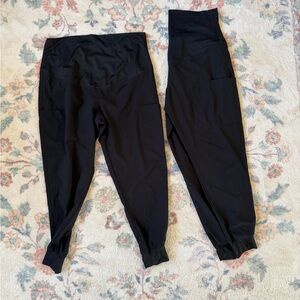 Med Couture Black Maternity Scrub Pants
